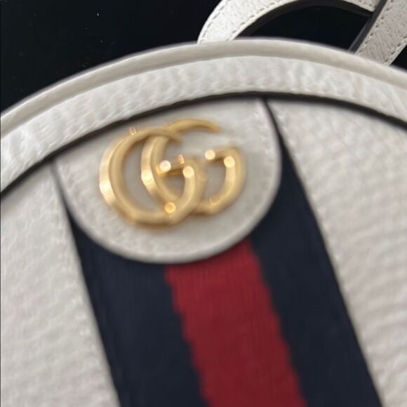 Brand new Gucci Ophidia Leather Round backpack Bag main image 4